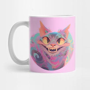 Handsome Grin Cat Mug